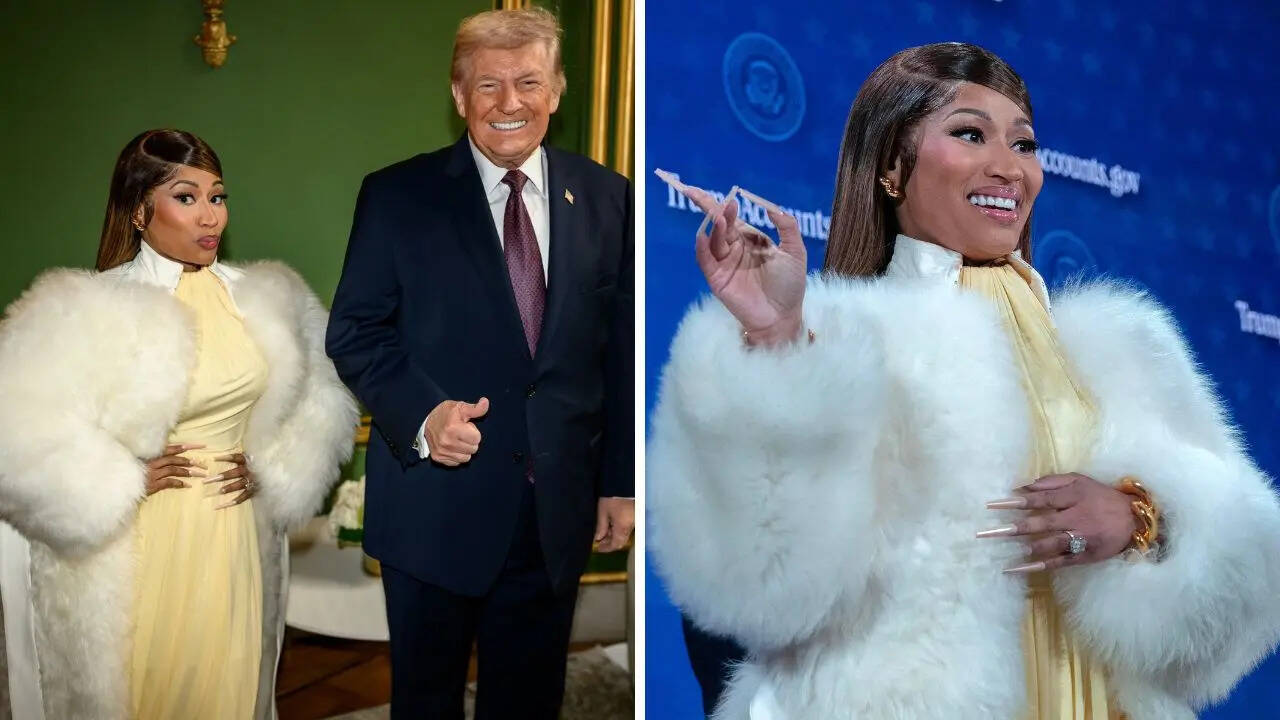 Nicki Minaj's MAGA-Coded Look Wins Donald Trump's Approval But We Disapprove | Fashion