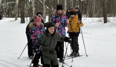 GALERII ⟩ Lapsed avastasid suusatamise võlu - Pärnu Postimees