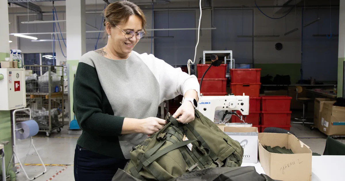 Eesti ühe suurema õmblustööstuse kasvatasid suureks Soome kaitseväe tellimused