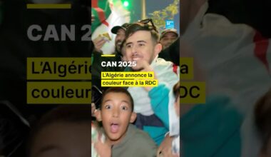 CAN 2025 : l'Algérie annonce la couleur face à la RDC • FRANCE 24