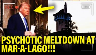 Trump SURFACES and QUICKLY HAS PSYCHOTIC MELTDOWN