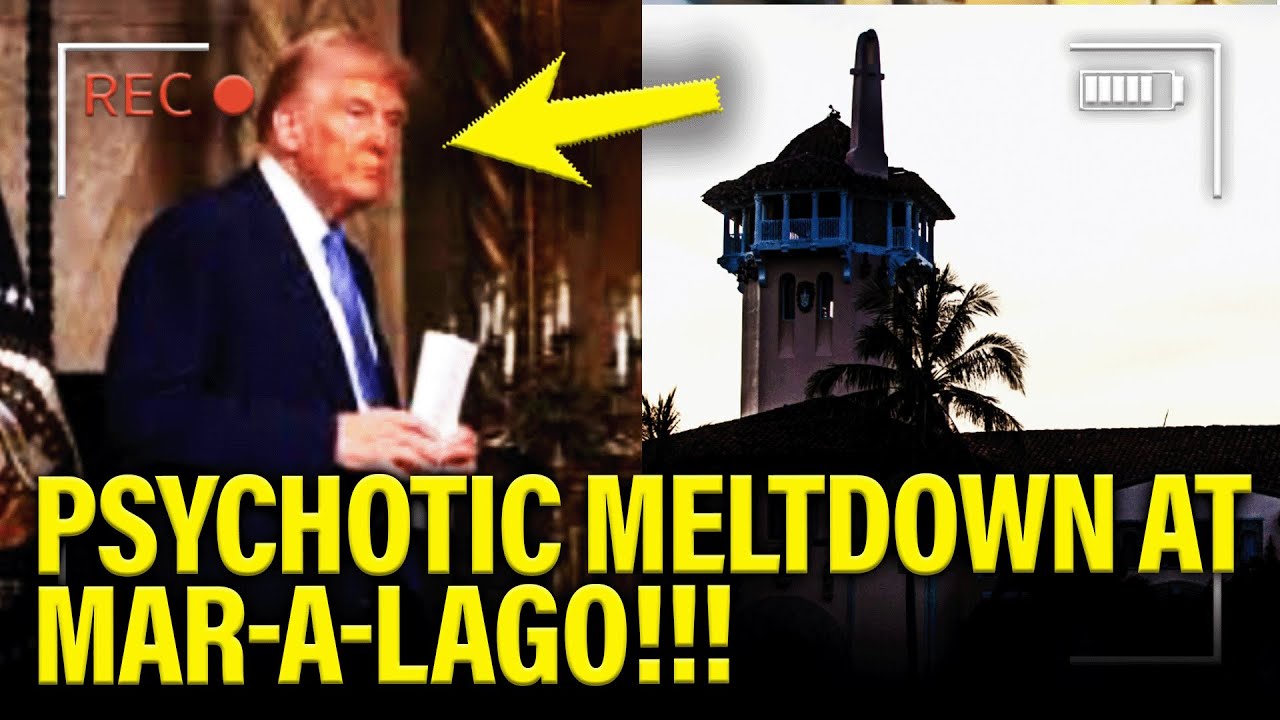 Trump SURFACES and QUICKLY HAS PSYCHOTIC MELTDOWN