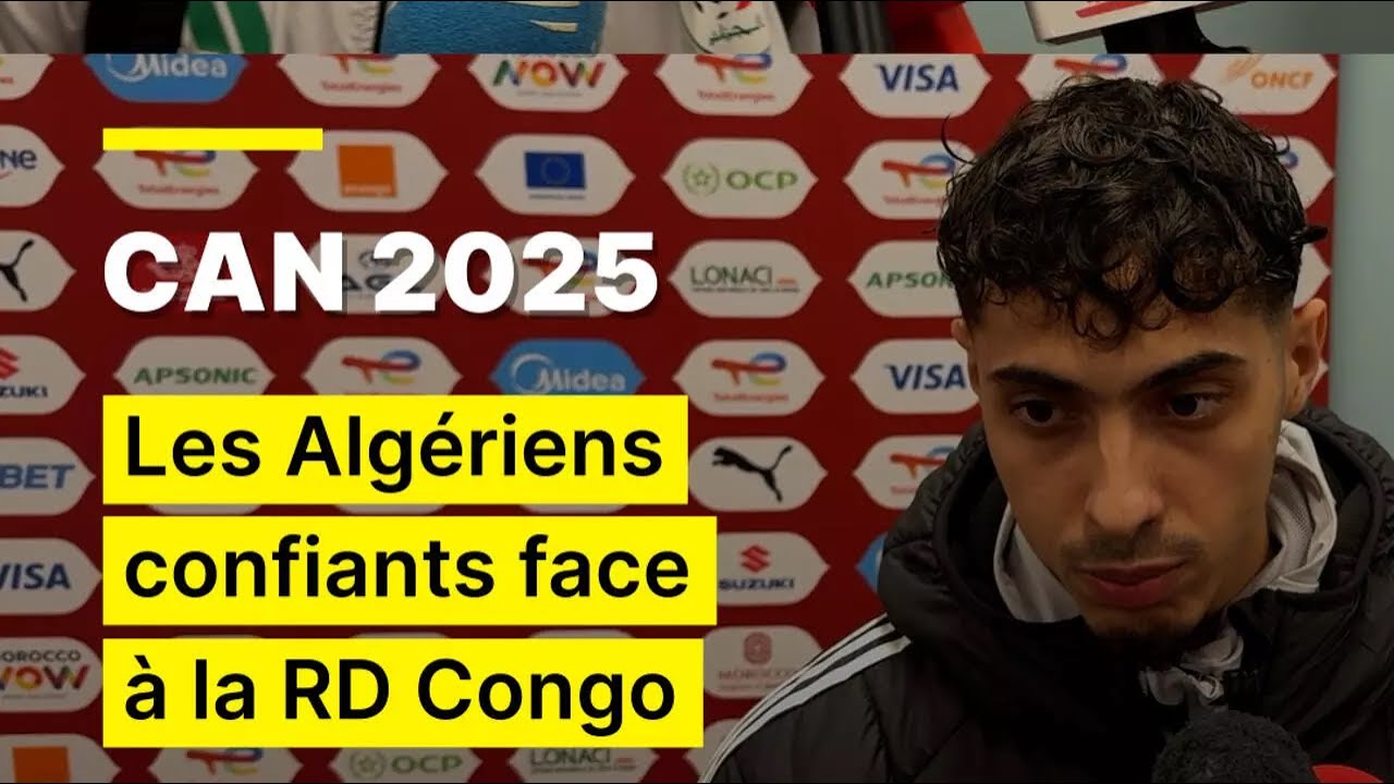 Les Algériens confiants pour leur huitième face à la RD Congo • FRANCE 24