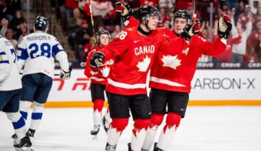 Canada wins Group B after defeating Finland at world juniors