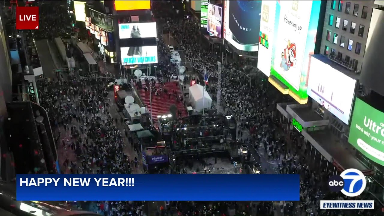 New Year's Eve in Times Square | Live Countdown to 2026