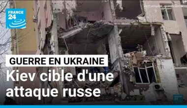 Guerre en Ukraine : Kiev subit une attaque de drones et de missiles • FRANCE 24