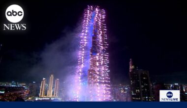 Dubai rings in 2026 with stunning fireworks display