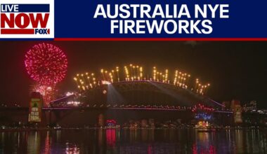 New Year's Eve fireworks: Sydney, Australia rings in 2026