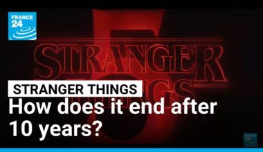 'Stranger things' ends after 10 years • FRANCE 24 English