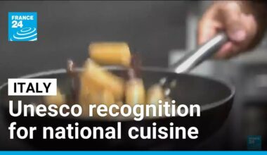 Italian cuisine gets UNESCO status • FRANCE 24 English