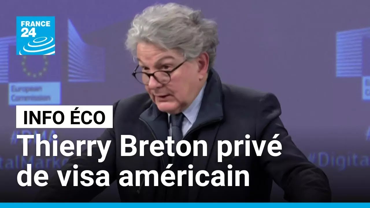 Numérique : Washington passe à l’offensive contre la régulation européenne • FRANCE 24