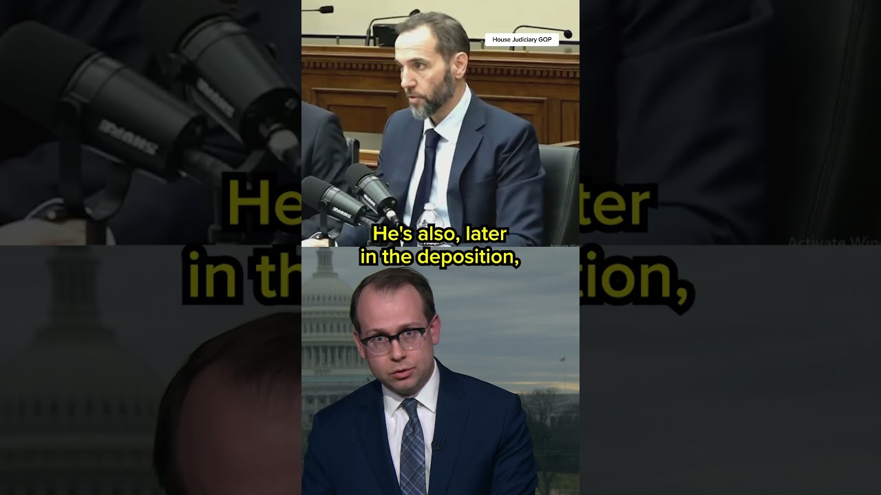 BREAKING: Fmr. Special Counsel Jack Smith deposition transcript released