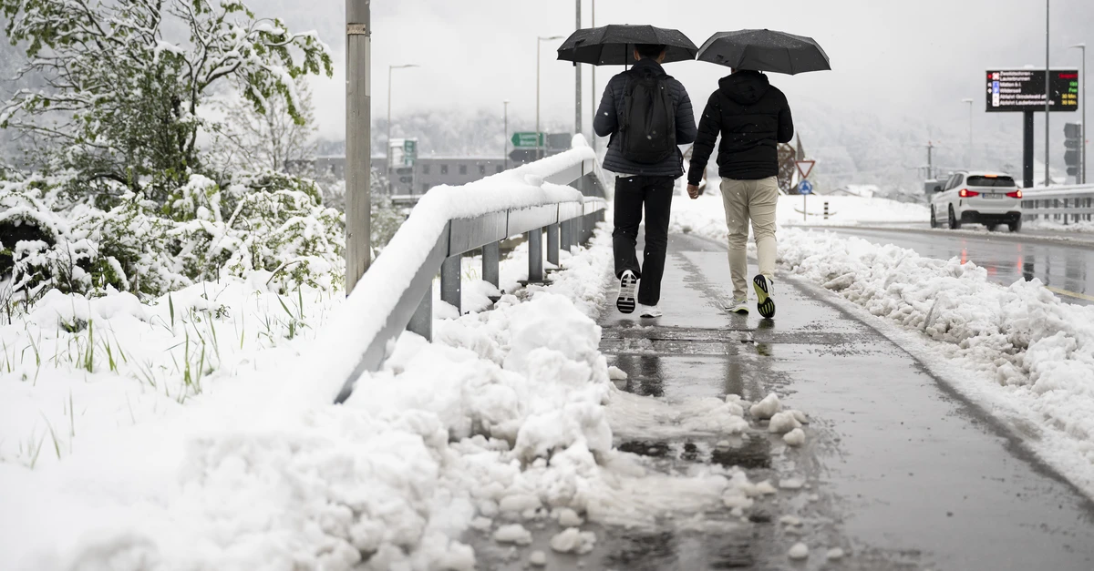 Wetter Schweiz: Schnee bis ins Flachland