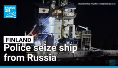 Finland seizes ship from Russia • FRANCE 24 English