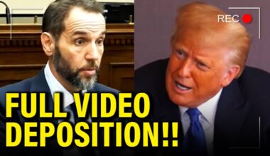 🚨 FULL JACK SMITH VIDEO DEPOSITION ON TRUMP CRIMES