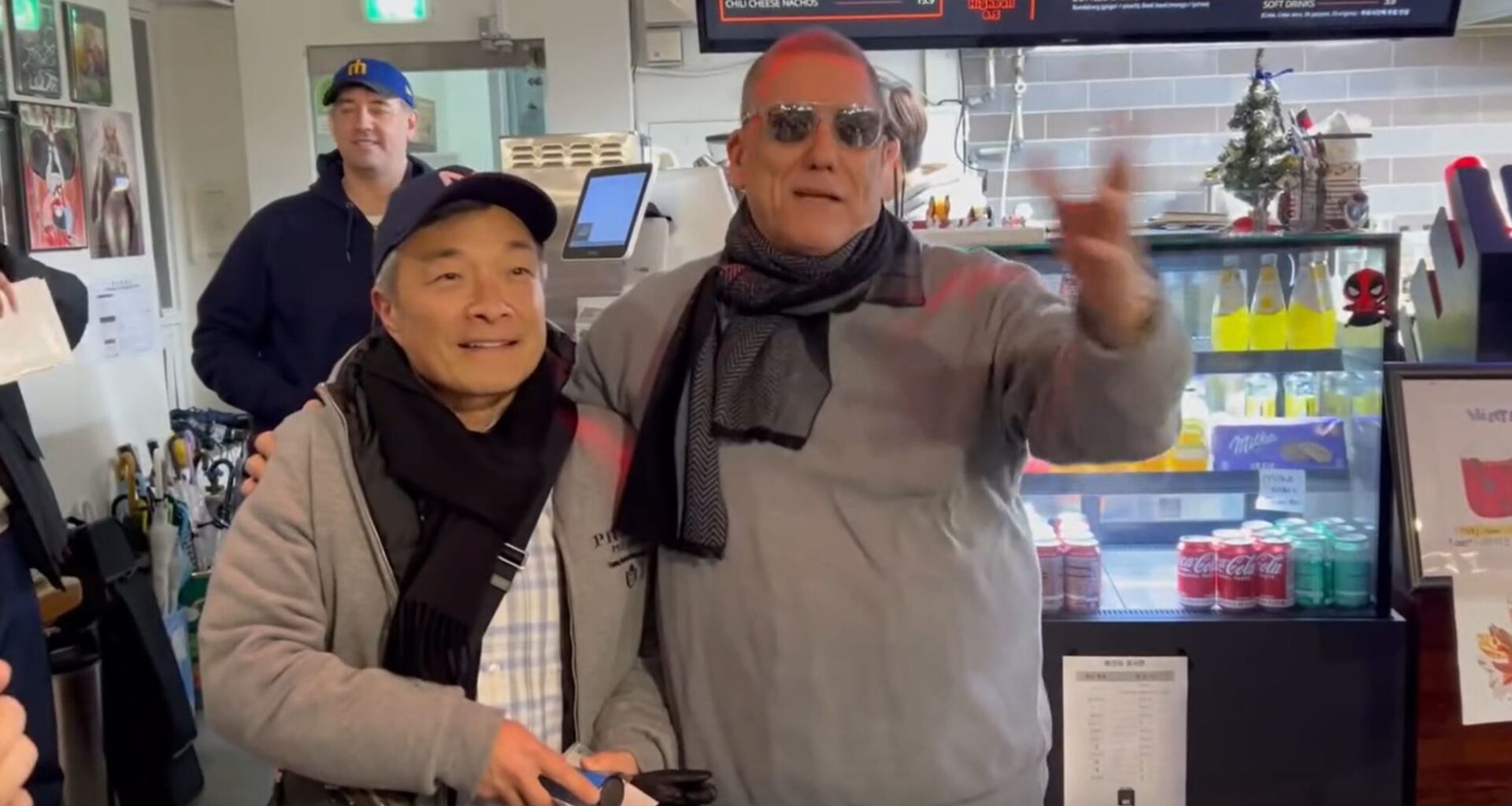 Jim Lee Visits Bob Layton, And Drink And Draw In South Korea