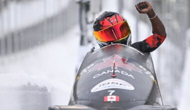 'This feels amazing': Canada's Cynthia Appiah earns silver in World Cup monobob in Germany