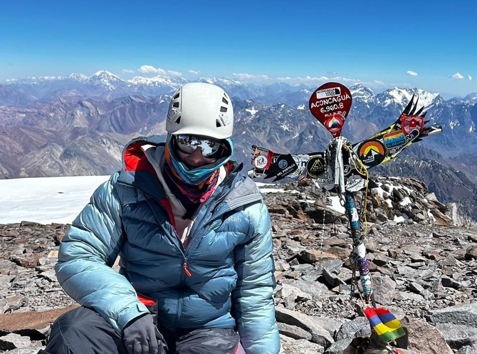 Maltese climber Rita Saliba conquers Mount Aconcagua summit in gruelling snow-bound ascent
