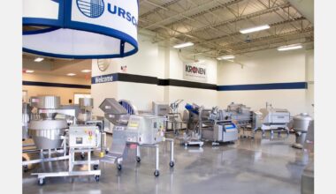 Food processing equipment portfolio expands in Asia and Italy