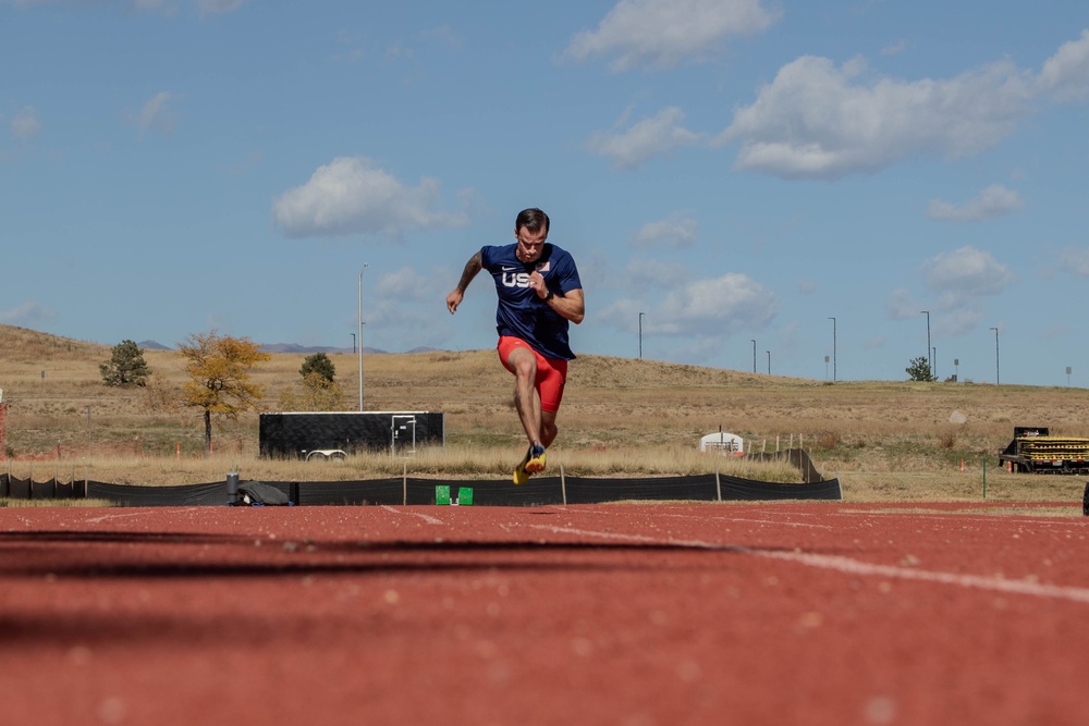 From Space to Sprint: Maj. Joseph Puntoriero’s Journey to International Track Glory