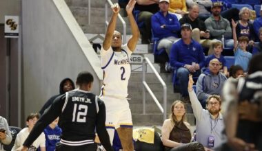 Defense delivers in 66-64 win over SFA