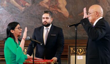 Rodríguez als Übergangspräsidentin Venezuelas vereidigt