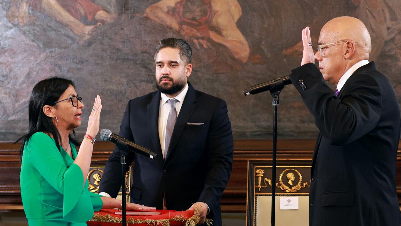 Rodríguez als Übergangspräsidentin Venezuelas vereidigt