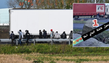 Asylum seekers in France share social media video tutorial on how to smuggle into Britain