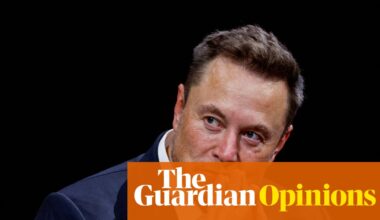 Elon Musk is moving back into politics. Can’t he take up a new hobby instead? | Arwa Mahdawi