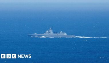 Russia sends navy ships to guard oil tanker being pursued by US forces