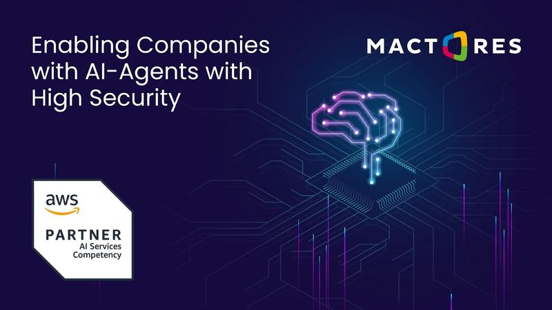 Mactores Cognition Inc. Recognized with AWS Agentic AI Specialization for Enterprise-Grade Autonomous AI Solutions