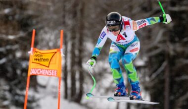 Kaos ob vrnitvi Ilke Štuhec na smukaško sceno