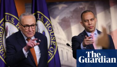 Democrats threaten to withhold funding after ICE killing in Minneapolis | US news