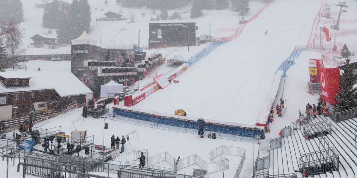 Adelboden: Starker Schneefall gefährdet Weltcup-Riesenslalom