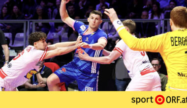 Handball: Österreich bietet Frankreich lange Stirn