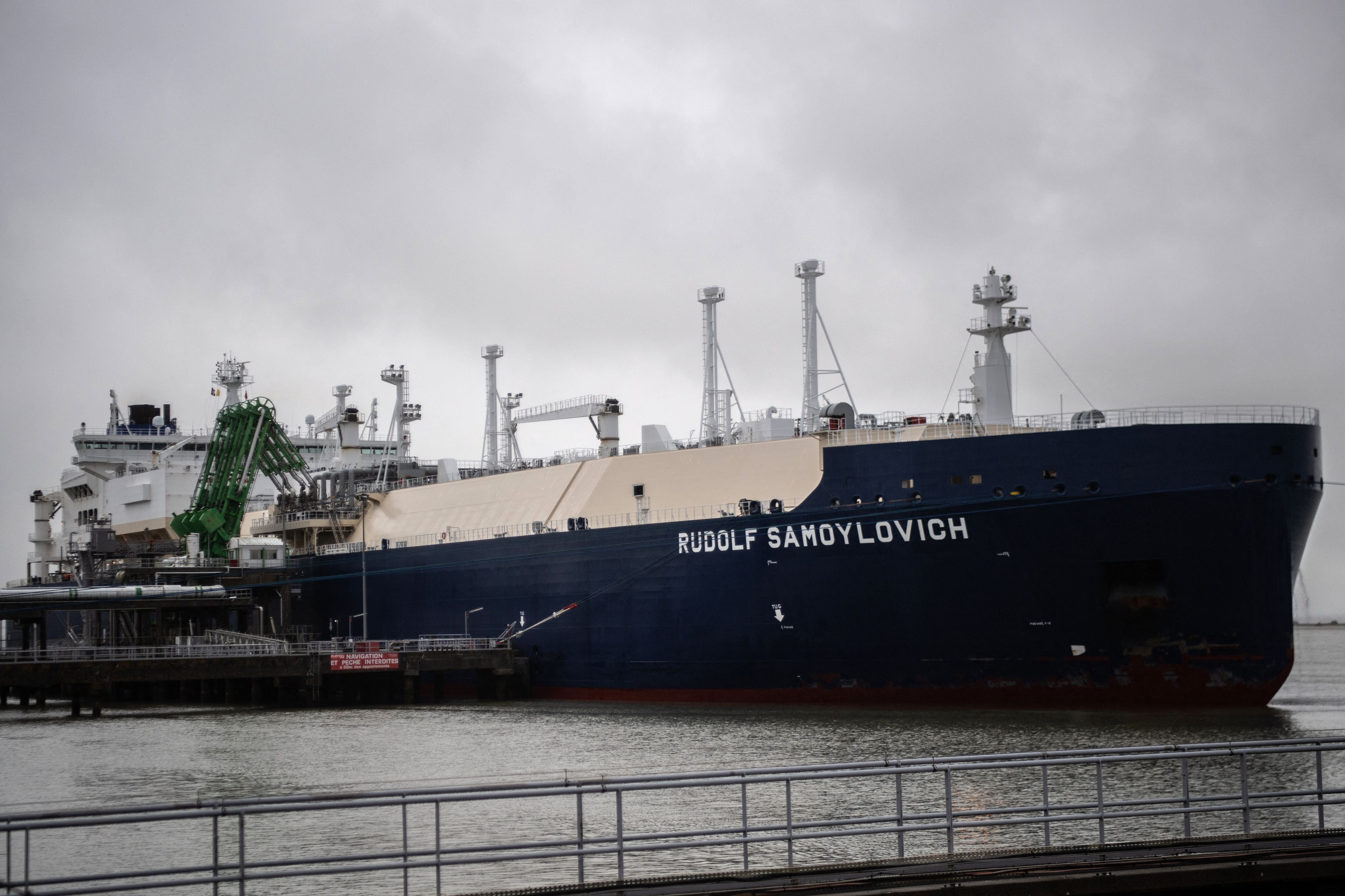 British company Seapeak transported large amounts of Russia LNG into Europe, the data shows