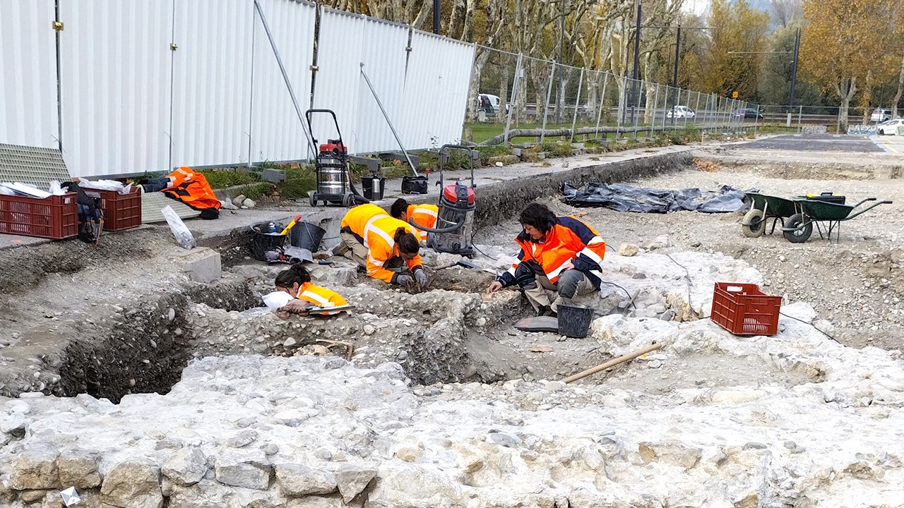 Gallows from 16th century discovered by archaeologists in Grenoble, France