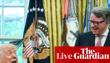 Mandelson praises Trump’s ‘graciousness’ and declines to apologise for friendship with Jeffrey Epstein – UK politics live | Politics