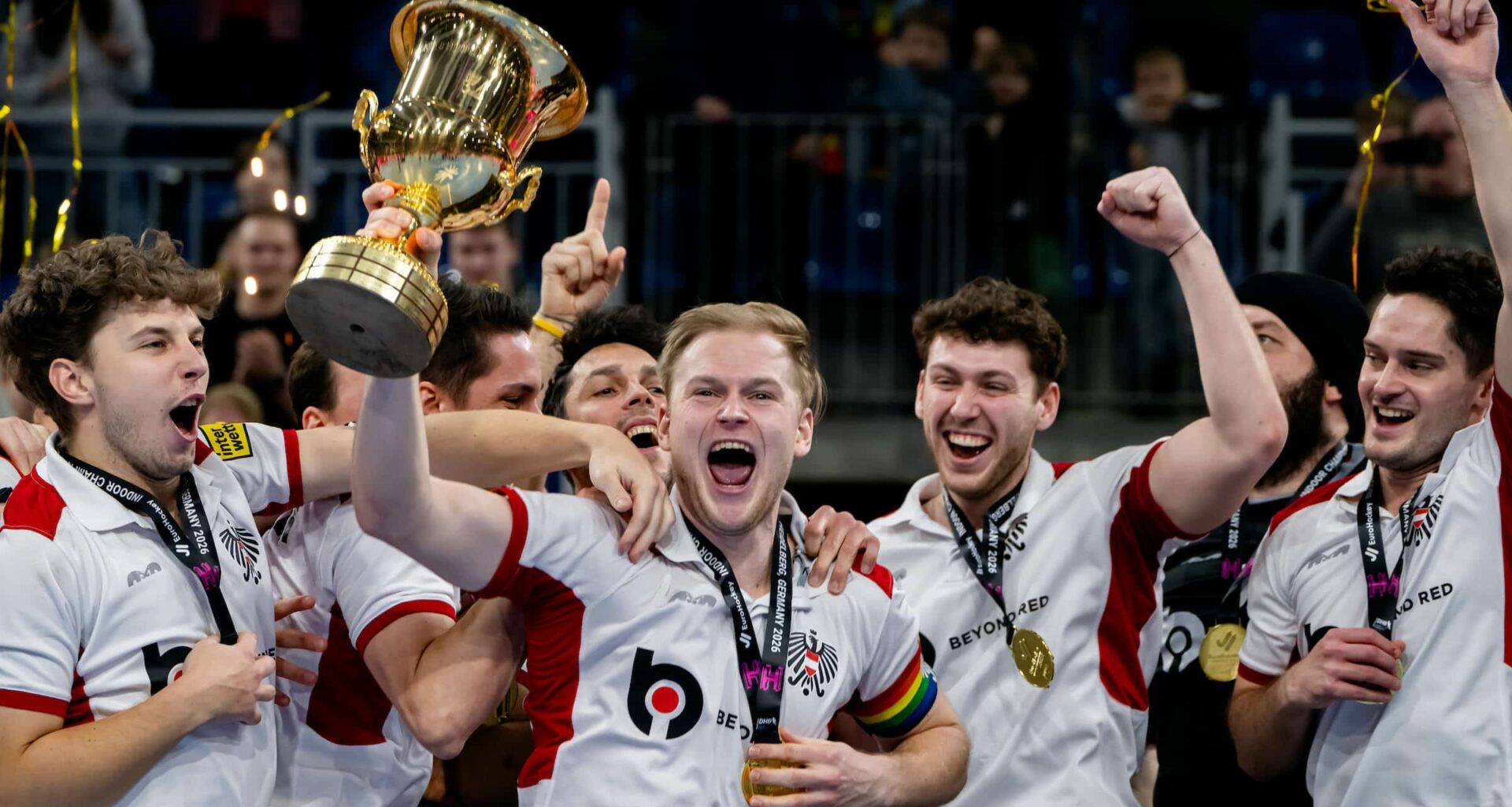 Austria clinch fourth Euro hockey men's indoor title