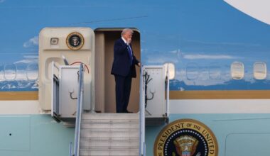 Trump motorcade route adjusted after suspicious object found at Palm Beach airport