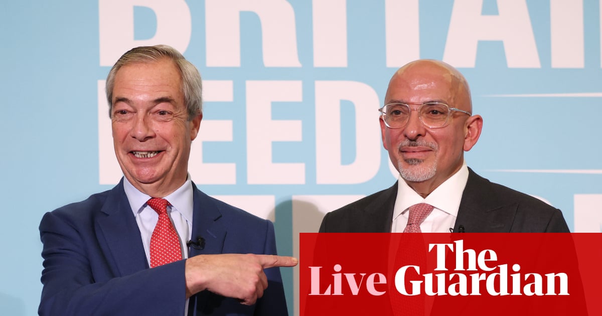 Zawahi failed to secure peerage from Badenoch before Reform UK defection, Tory sources claim – UK politics live | Politics