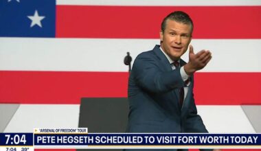 Pete Hegseth to visit Lockheed Martin plant in Fort Worth