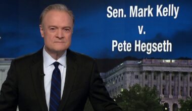 Sen. Kelly puts Pete Hegseth on the defensive by making him a defendant