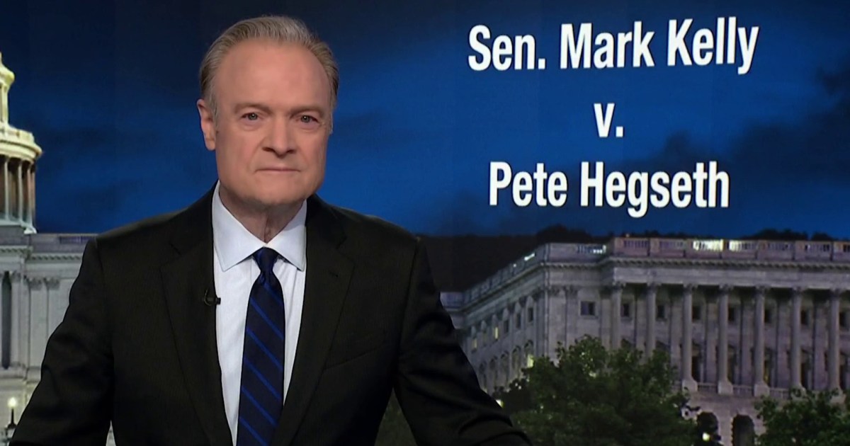 Sen. Kelly puts Pete Hegseth on the defensive by making him a defendant