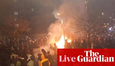 Iran crisis live: Iranian regime is in its ‘final days and weeks’, says German chancellor | Iran