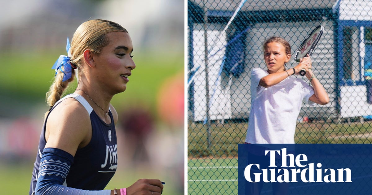 The trans youth athletes in the US fighting for their rights: ‘Playing is an act of resistance’ | US news