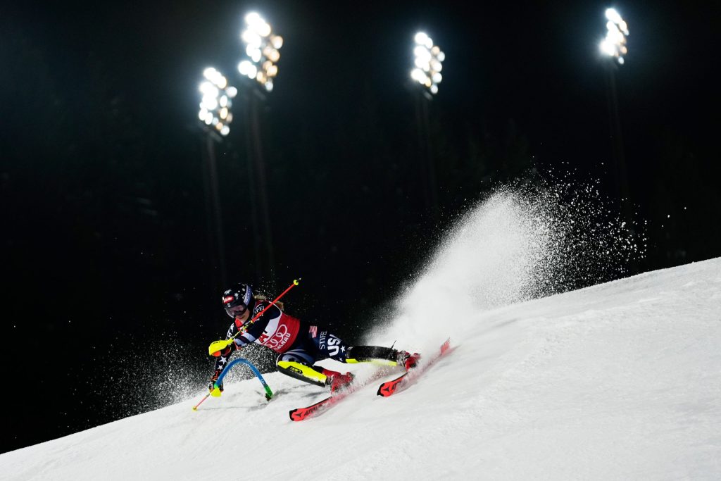 Mikaela Shiffrin and Paula Moltzan go 1-2 in World Cup slalom in Flachau, Austria