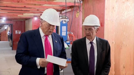 Trump and Fed chair Powell clash over Federal Reserve renovation cost – video