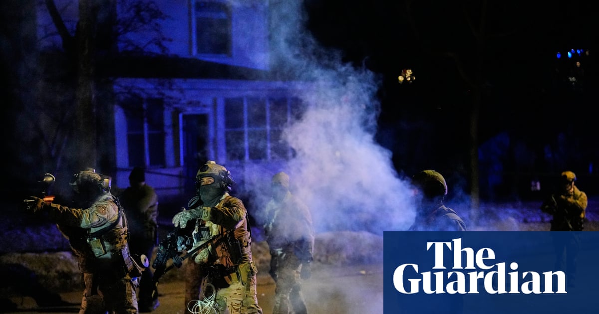 Immigration agents shoot man in Minneapolis as tensions in city run high | US news