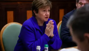 IMF head Georgieva arrives in Kyiv for first visit since 2023